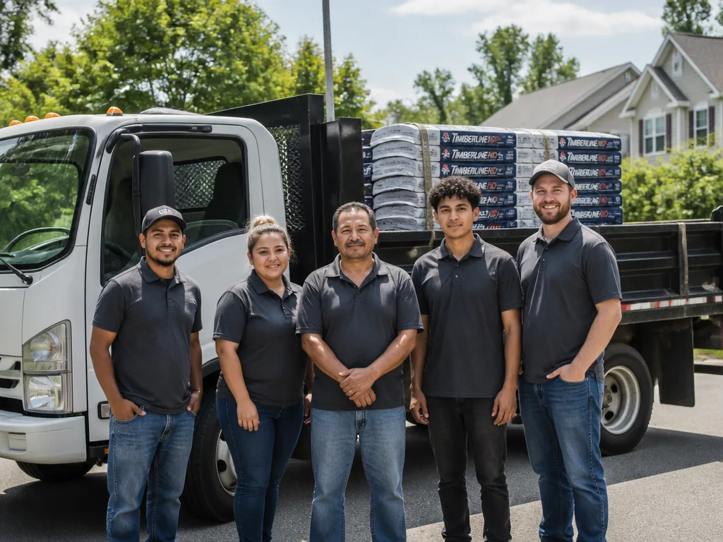 Wisconsin Leaf Guard Gutters team