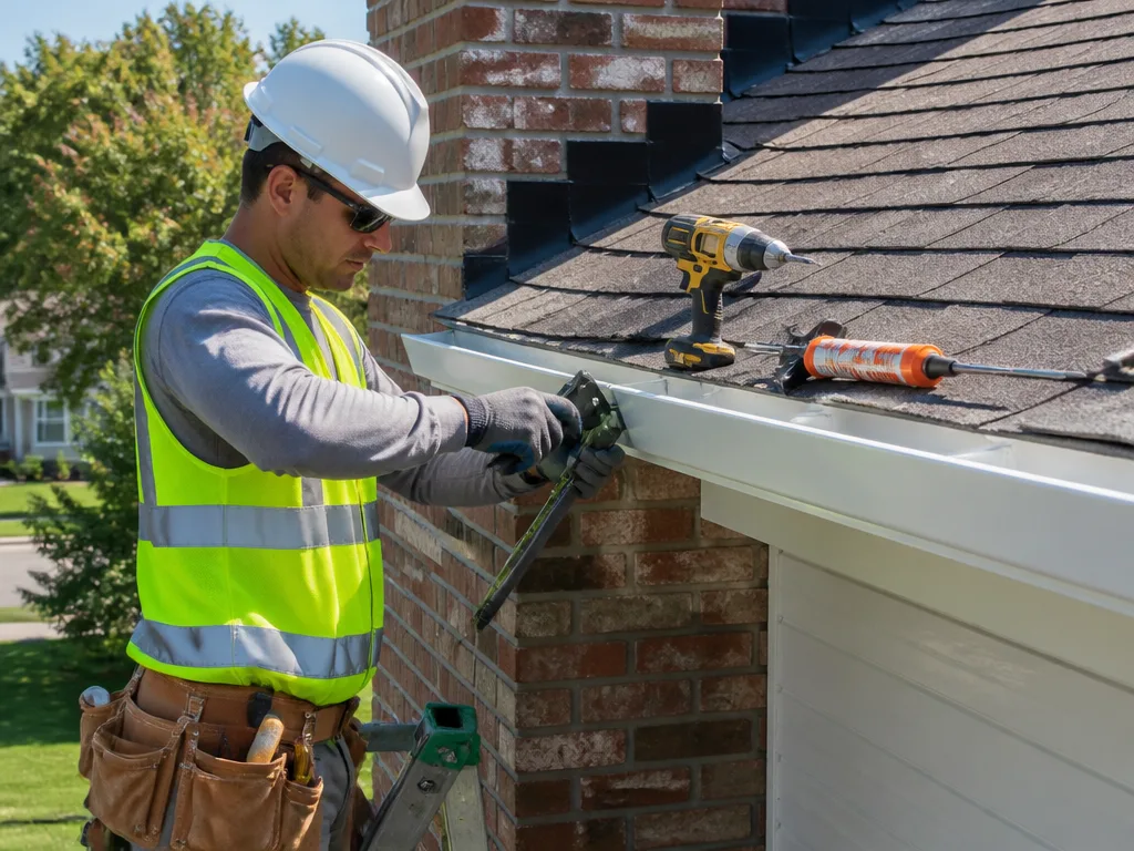 Aluminum Gutter Installation
