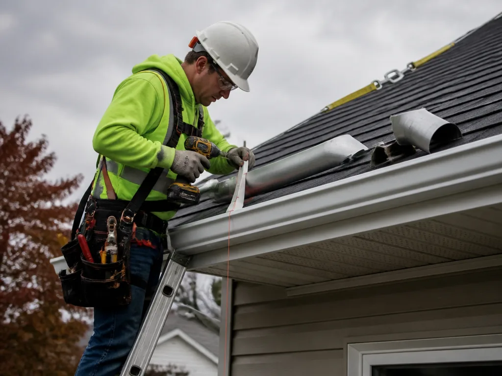 Downspout Installation