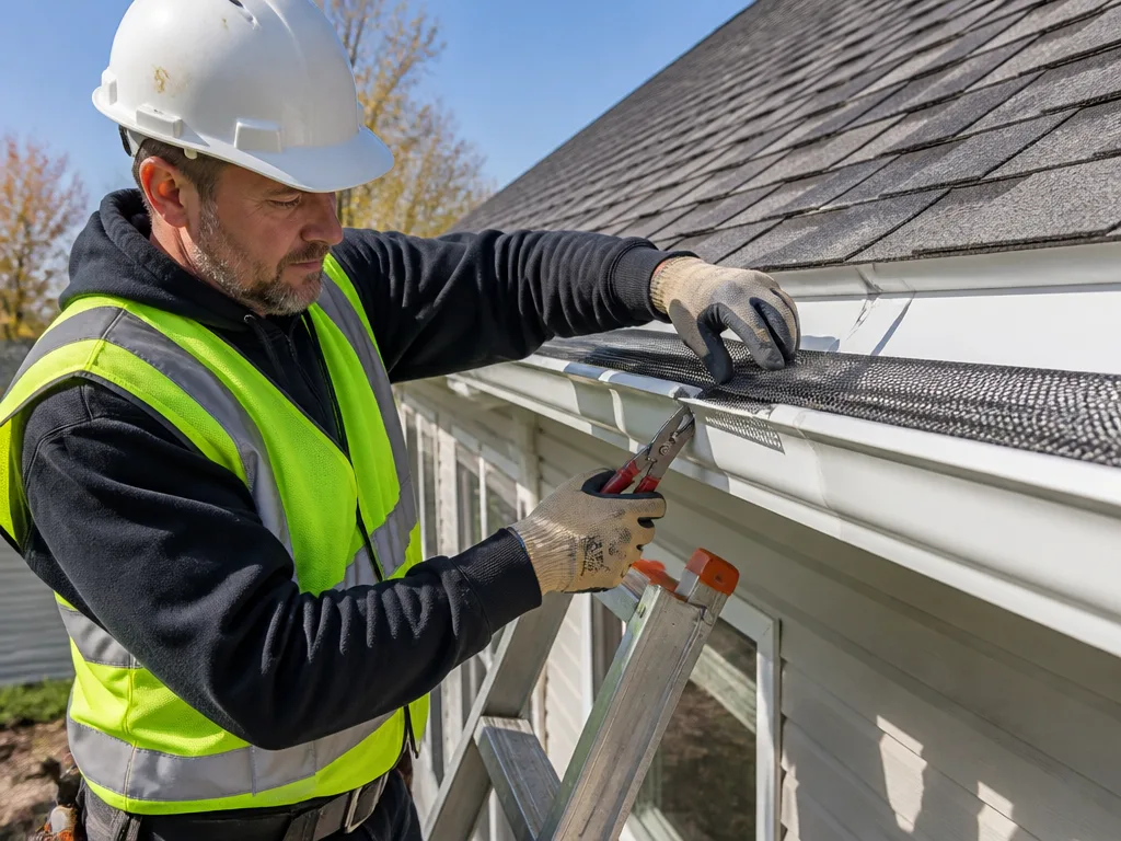 Gutter Guard Installation